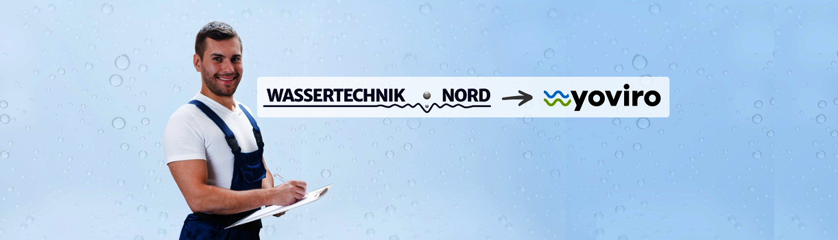 Wassertechnik-Nord gehört jetzt zur yoviro GmbH Wassertechnik-Nord gehört jetzt zur yoviro GmbH